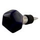 Solid Navy Blue Octagon Ceramic Wine Stopper Online